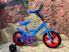 Huffy Kids 12" Spiderman Blue