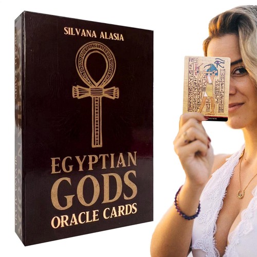 Egyptian gods oracle cards - gods,
