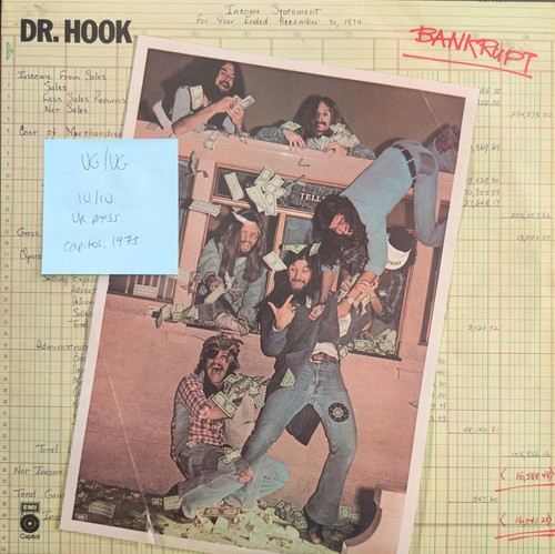 Hook bankrupt vinyl record - hook,
