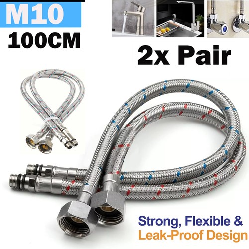 Pair m10 tap hose - 2x,