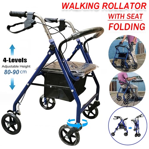 Foldable lightweight rollator - foldable,