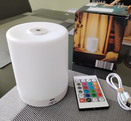 Casalux rgb table lamp - casalux, white