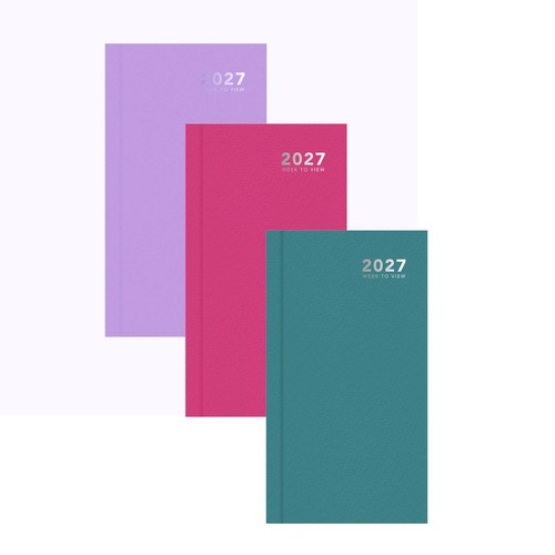 2027 pocket diary slim week - diary,
