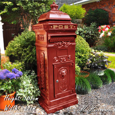 Post box grand pillar - grand,