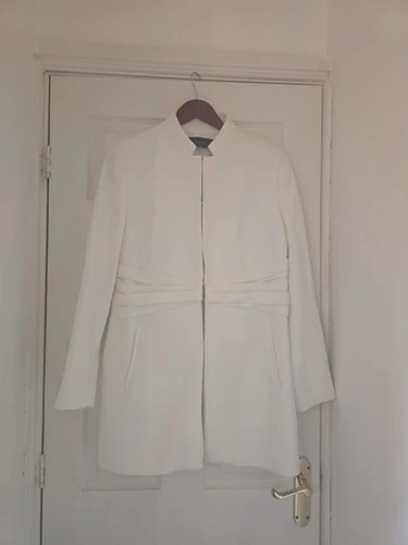 Zara white minimal tailored - zara,