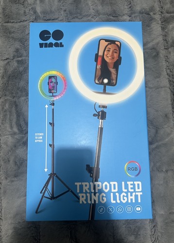 Viral tripod led - ring, light