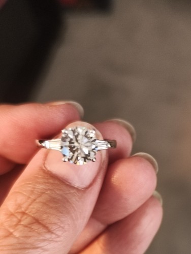 18ct white gold real - real, diamond