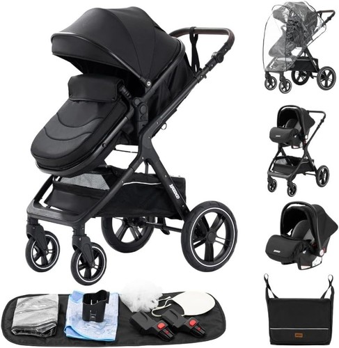 Luxury baby travel - 3-in-1,
