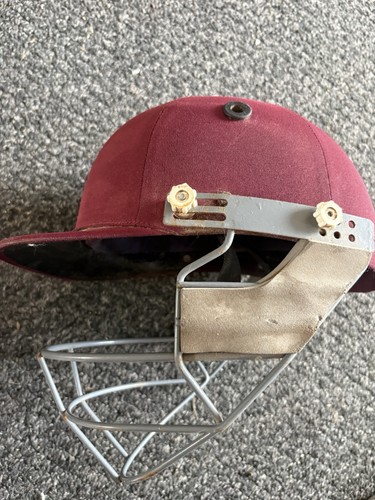Masuri cricket helmet - masuri, maroon