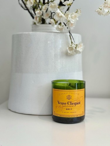 Recycled champagne bottle - recycled,