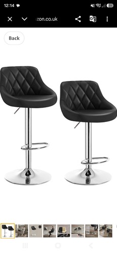 Neo faux leather swivel bar - neo,