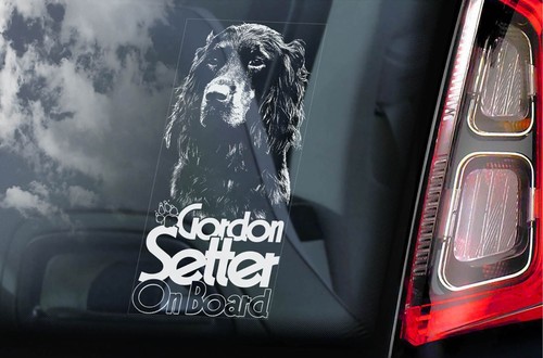 Gordon setter sticker car - setter, sticker,