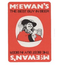 Mcewans beer sign retro metal - ,