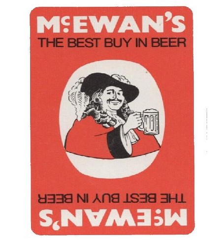 Mcewans beer sign - , retro