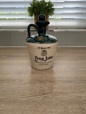 Long John Distilleries Glasgow 12 Years Old Whisky Jug Decanter Scotch Whisky