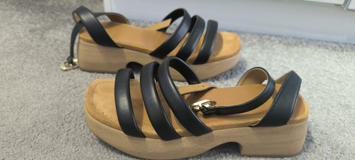 Unisa black strap sandals - sandals, size