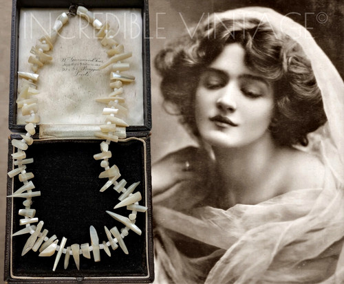 Antique mother pearl - antique, of