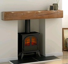 MANTLE OAK FIREPLACE MANTEL BEAM 5.9" x 5.9" x 4FT