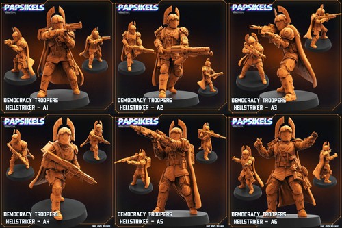 Democracy troopers hellstriker - democracy,