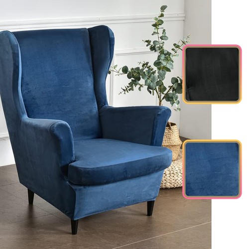 Velvet wing back - velvet,