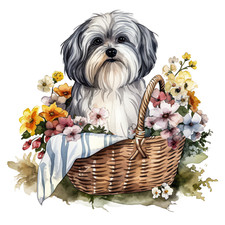 Havanese Car Sticker Dog