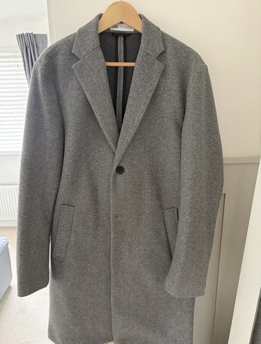 Zara grey long - grey, coat