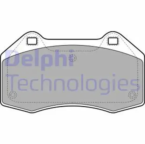 Brake pads low metallic - low-metallic, lp1940