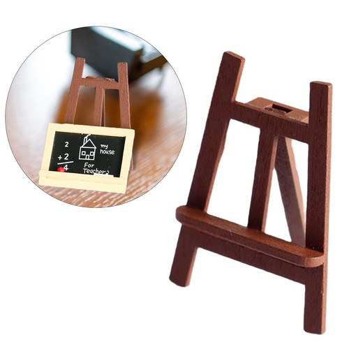 Miniature easel wooden - miniature,