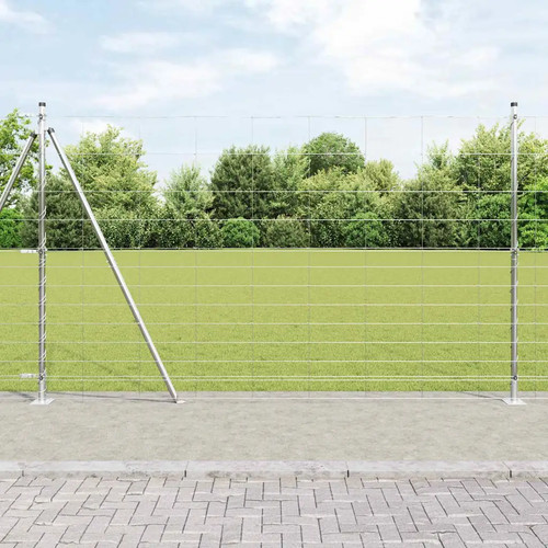 Field fence silver 5 m - x, 1.5