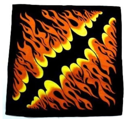 Unisex orange fire - orange, large