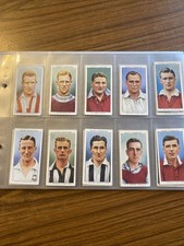 WILLS ASSOCIATION FOOTBALLERS 1939 cigarette cards Full Set