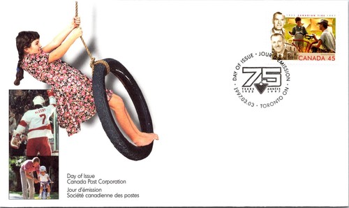 Canada fdc 1997 tire - 1997, corp