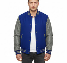Varsity Letterman Royal Wool &