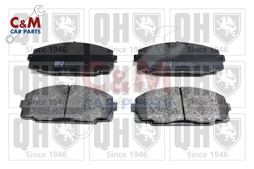 Front brake pad set fits - front,
