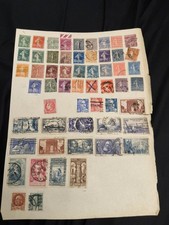 Old stamps - old,