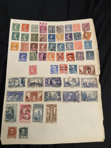 Old stamps - old,