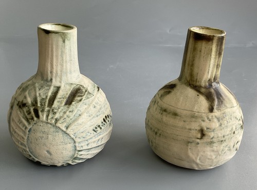 Pair carn pottery nancledra - pair, of