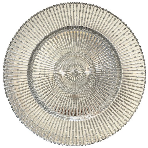 Glass charger plate - glass,