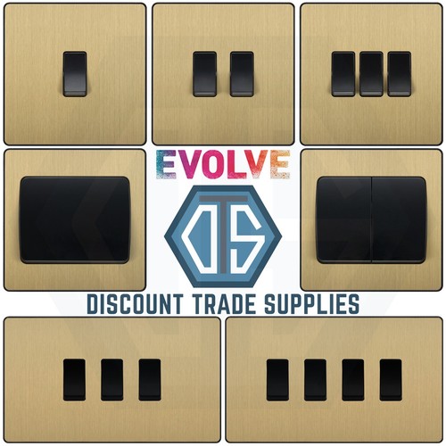 Evolve satin brass - satin, light