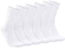 60 Pairs x WHOLESALE JOBLOT OF MENS/LADIES  CUSHIONED SOCKS WHITE