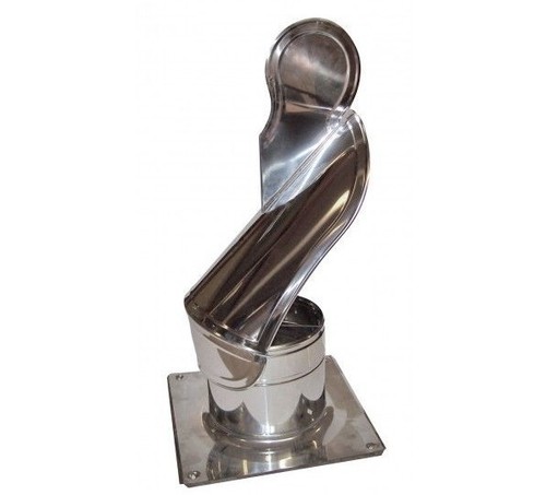 Self adjustable chimney cowl - self,