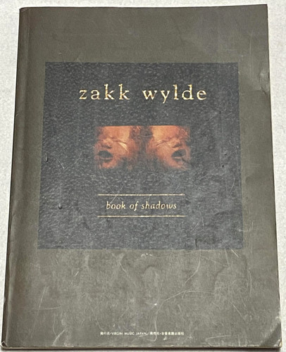 Zakk wylde book - zakk, shadows
