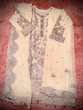 Cream Colour Kurtha Set