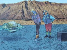 Jean giraud moebius signed - moebius,