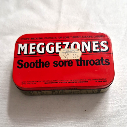 Meggezones soothe sore throats - soothe,