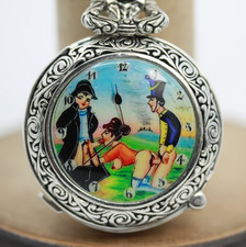 Vesta Case Silver Plated Match