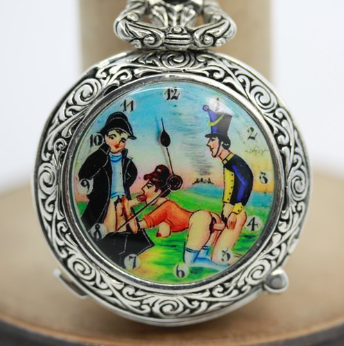 Vesta case silver plated match - case,