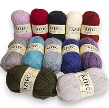 Jame C Brett Aztec Aran with Alpaca Acrylic Knitting Yarn 100g