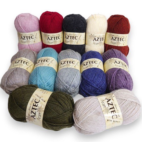 Jame brett aztec aran with - brett,