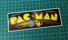 Pacman 1980's Logo Sticker Decal Arcade